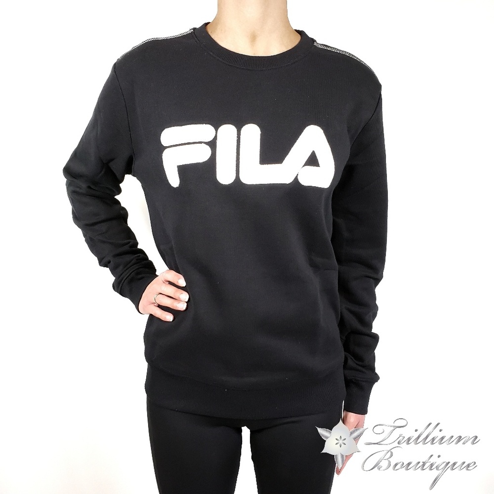 Fila French Terry Crewneck Sweatshirt XS-XXL NWT! - Picture 1 of 5